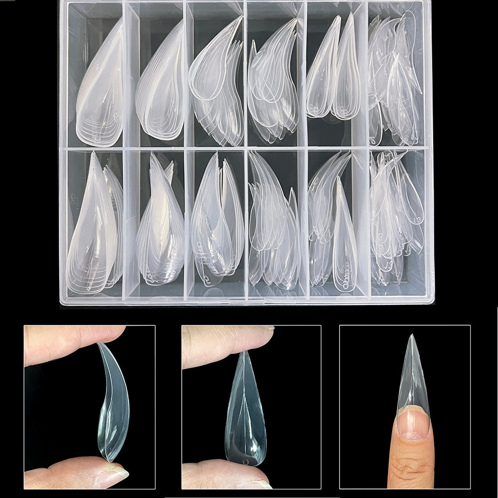 140pcs 3D Claw Dual Nail Form