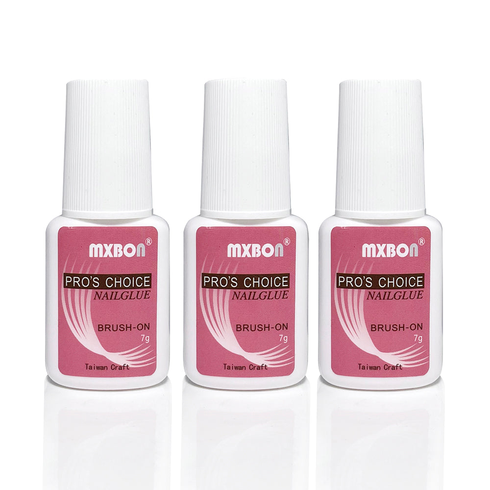 3 bottes nail glue no need uv lamp
