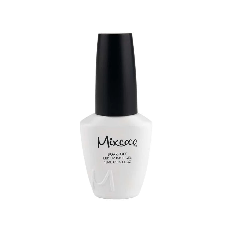 Soak-off UV base gel for nail art and gel manicure application