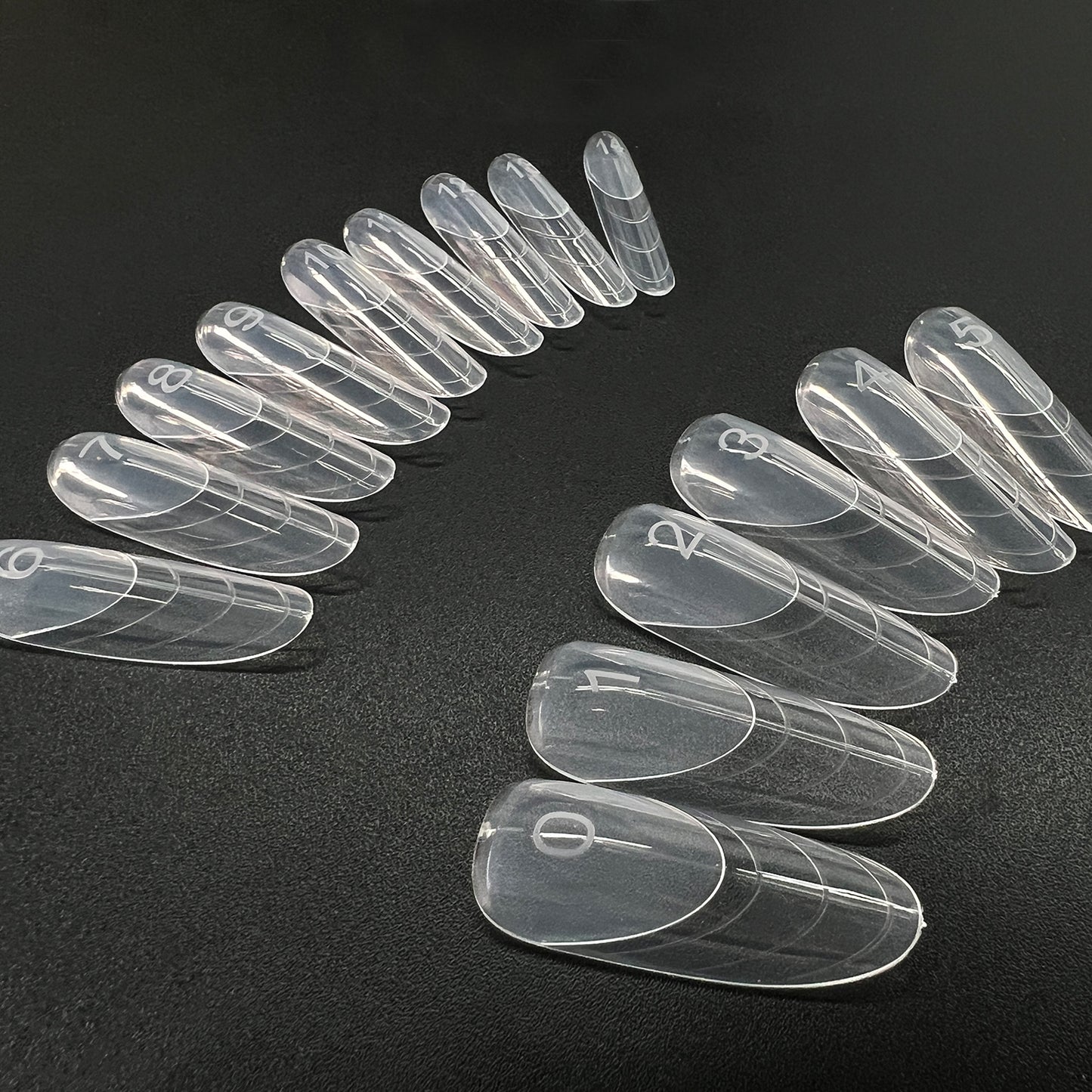150pcs Oval Nail Dual Forms-CYJM35C