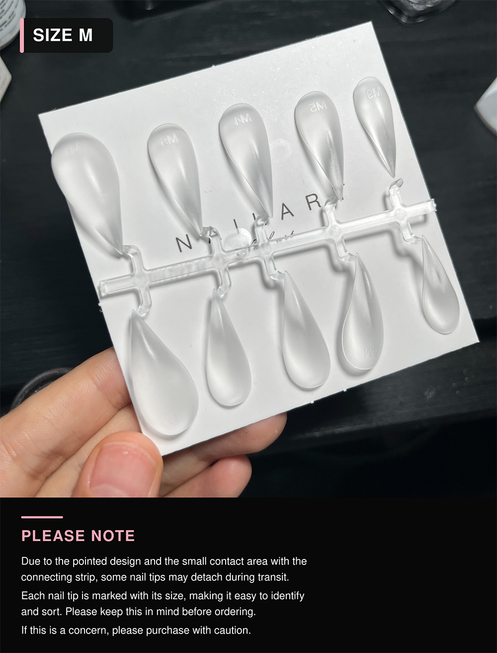 10pcs 3D Cat Claw Nail Tips, Short Curved Stiletto Clear Full Cover False Nails with Built-In Apex, PMMA Eagle Claw Nail Extensions for Halloween Cosplay, DIY Manicure & Salon Use