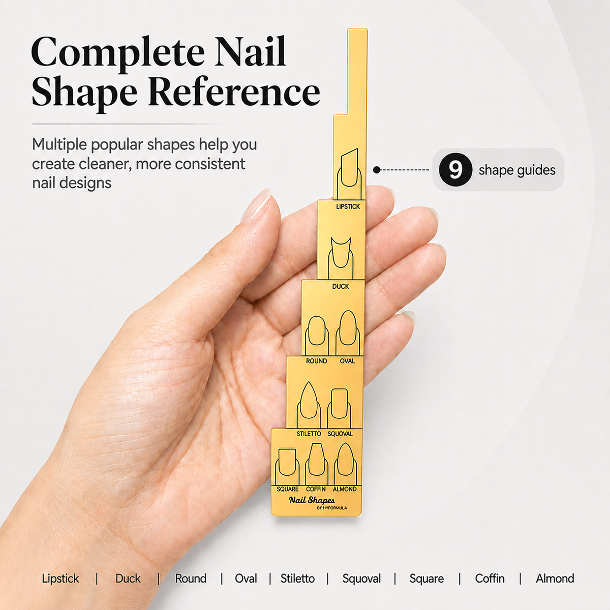 Multi-step Nail Ruler
