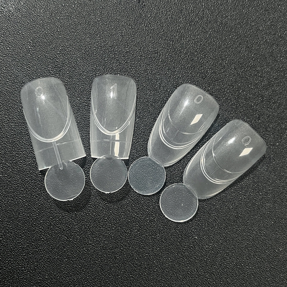 140pcs New Matte Dual Forms With French Line