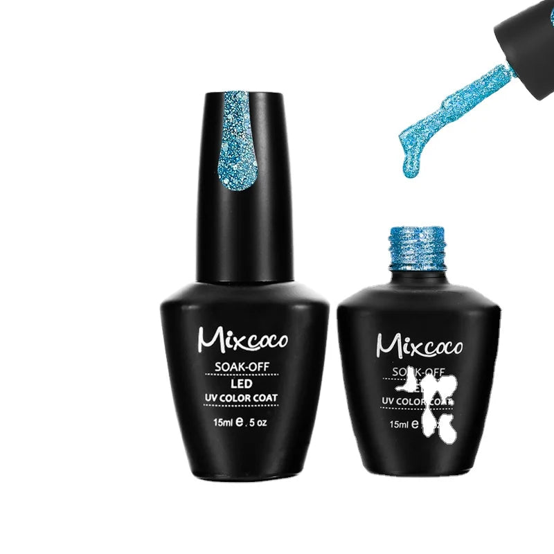 Salon-style gel nail polish for DIY manicures and nail art use