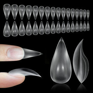 Sculpted 3D claw press-on nails with long pointed gothic dragon, cat, and eagle talon styling