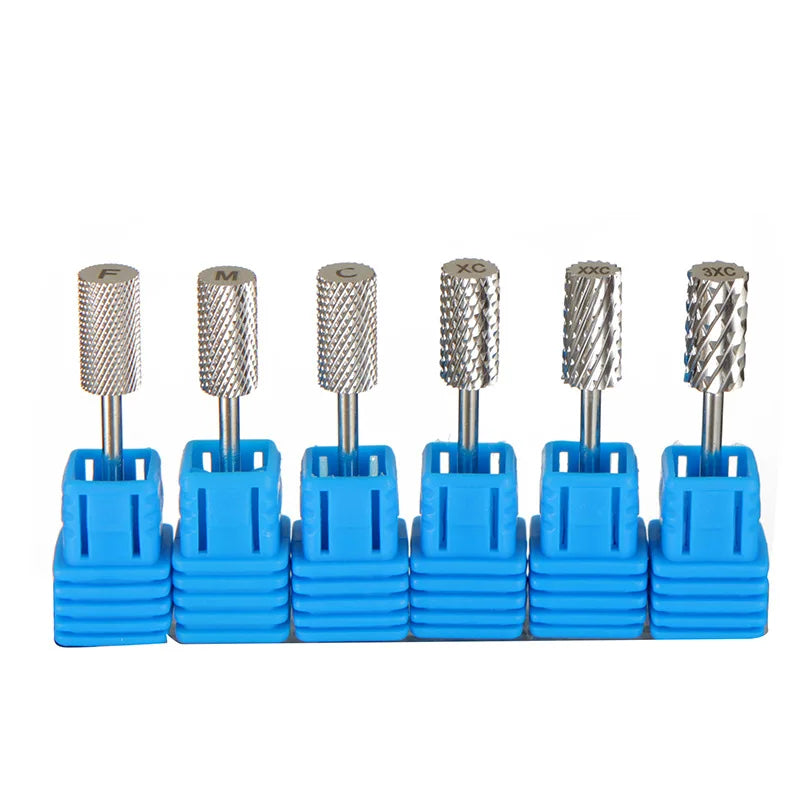 Professional carbide nail drill bit for gel polish and nail enhancement removal