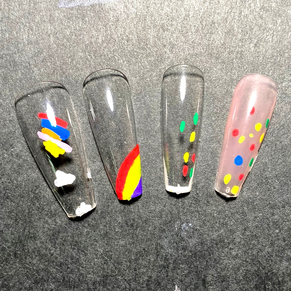 0.5mm 12 Colors nail graffiti pen